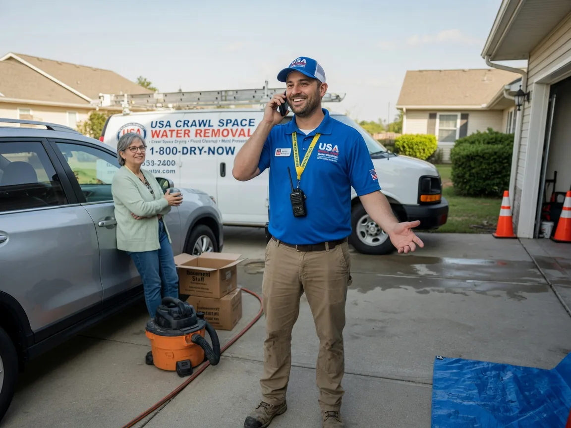 Crawl Space Water Removal Pryor, OK FAQs